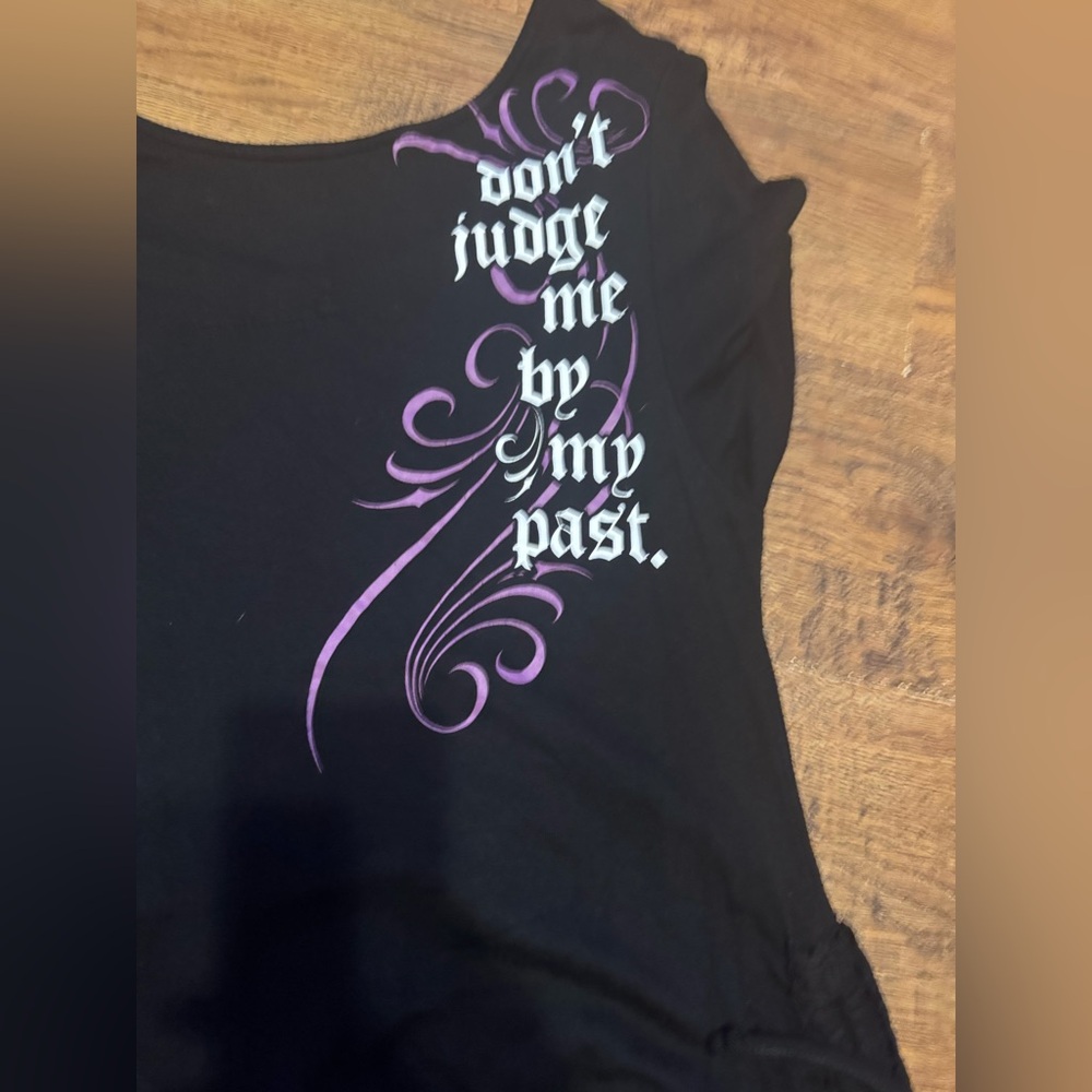Mini dress Beautiful Disaster 1X C1X NEW don’t judge me RARE HTF shirt dress ADJ